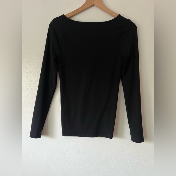 Madewell Twist-Front Long-Sleeve Tee - Picture 6 of 6